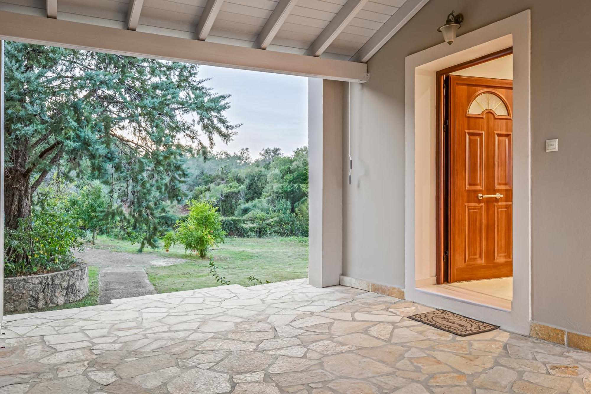 Villa Olivia Corfu - Amazing Sea-View 3 Bedroom Villa With A Pool Gazátika Exterior foto